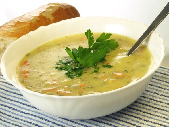 वजन घटाने के लिए पीने के आहार मेनू में शलजम के साथ सब्जी प्यूरी सूप